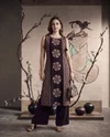 K 1204 By Naisha Vatican Discharge Printed Fancy Kurti With Bottom 